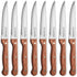 Steak Knives Set of 8 Rosewood Handle