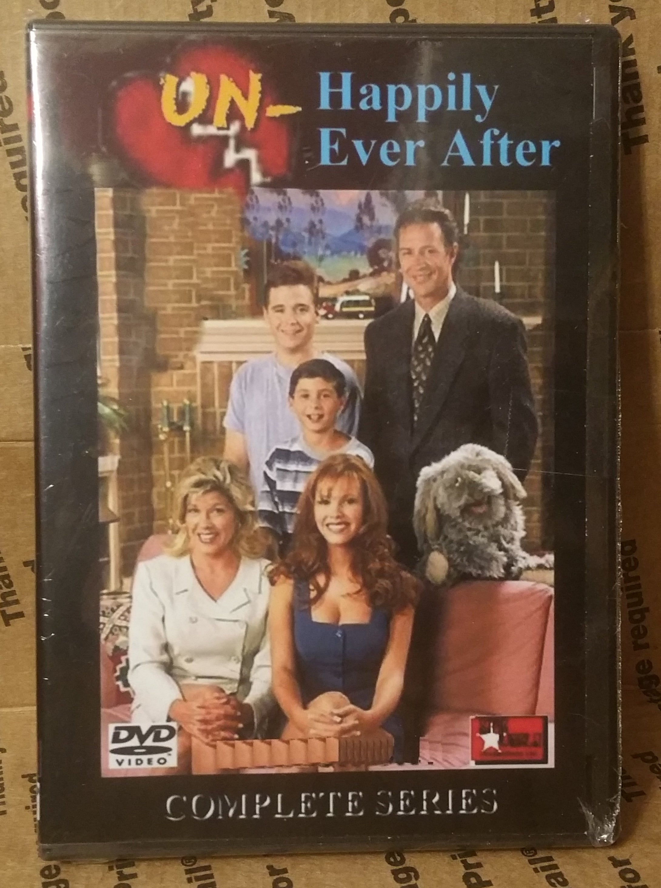 Unhappily Ever After 1995 The Complete Tv Series On 9 DVD's 100 Episodes Geoffrey Pierson Nikki Cox