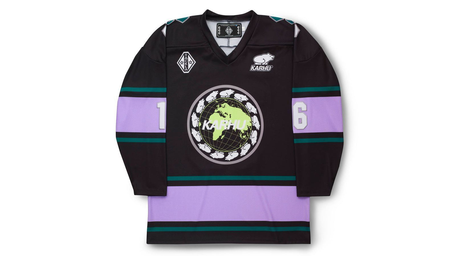 X Tackla Hockey Jersey Black Purple Heather – Karhu
