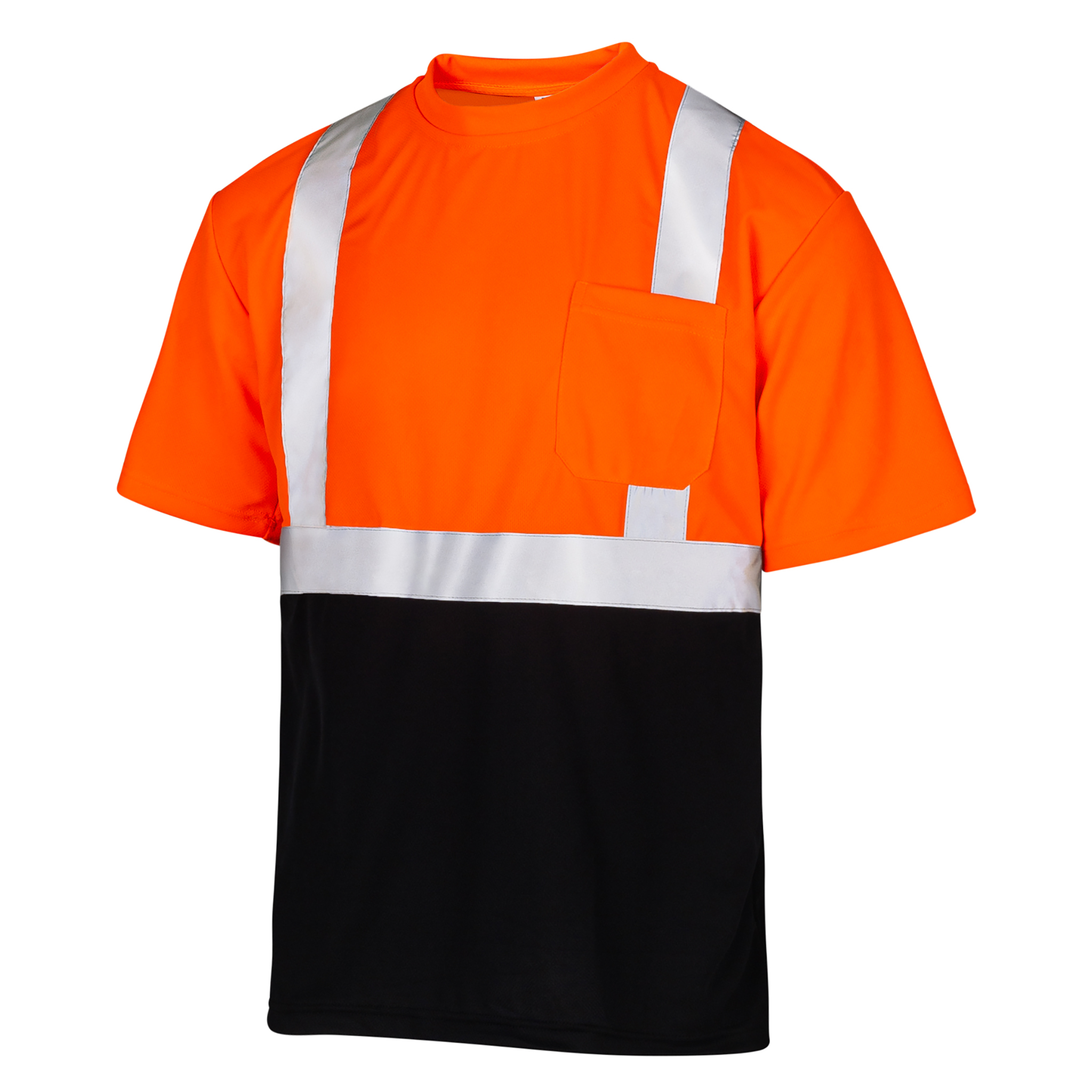 Heat Transfer Reflective High Visibility Safety Shirt