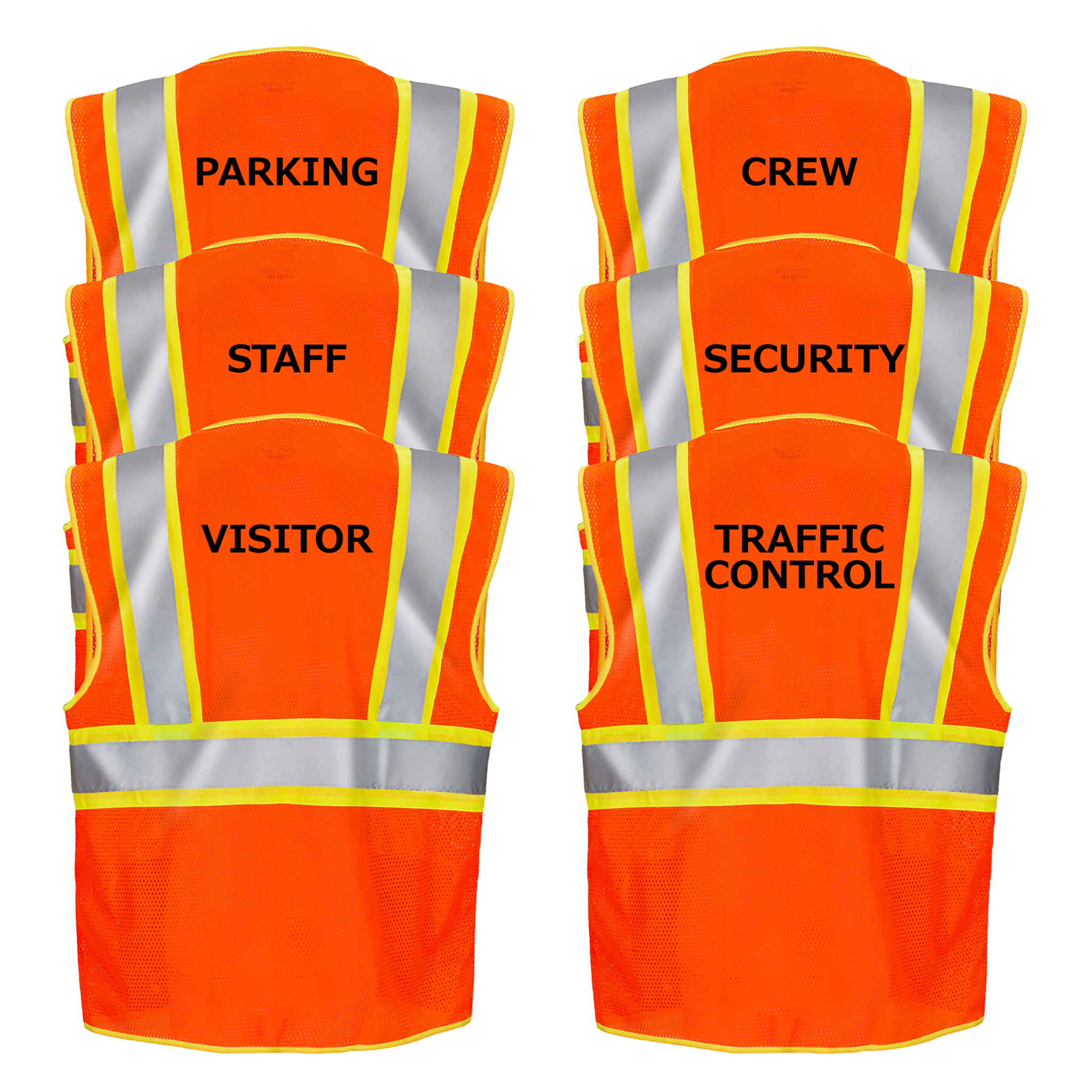 High Visibility Reflective Safety Mesh Vest