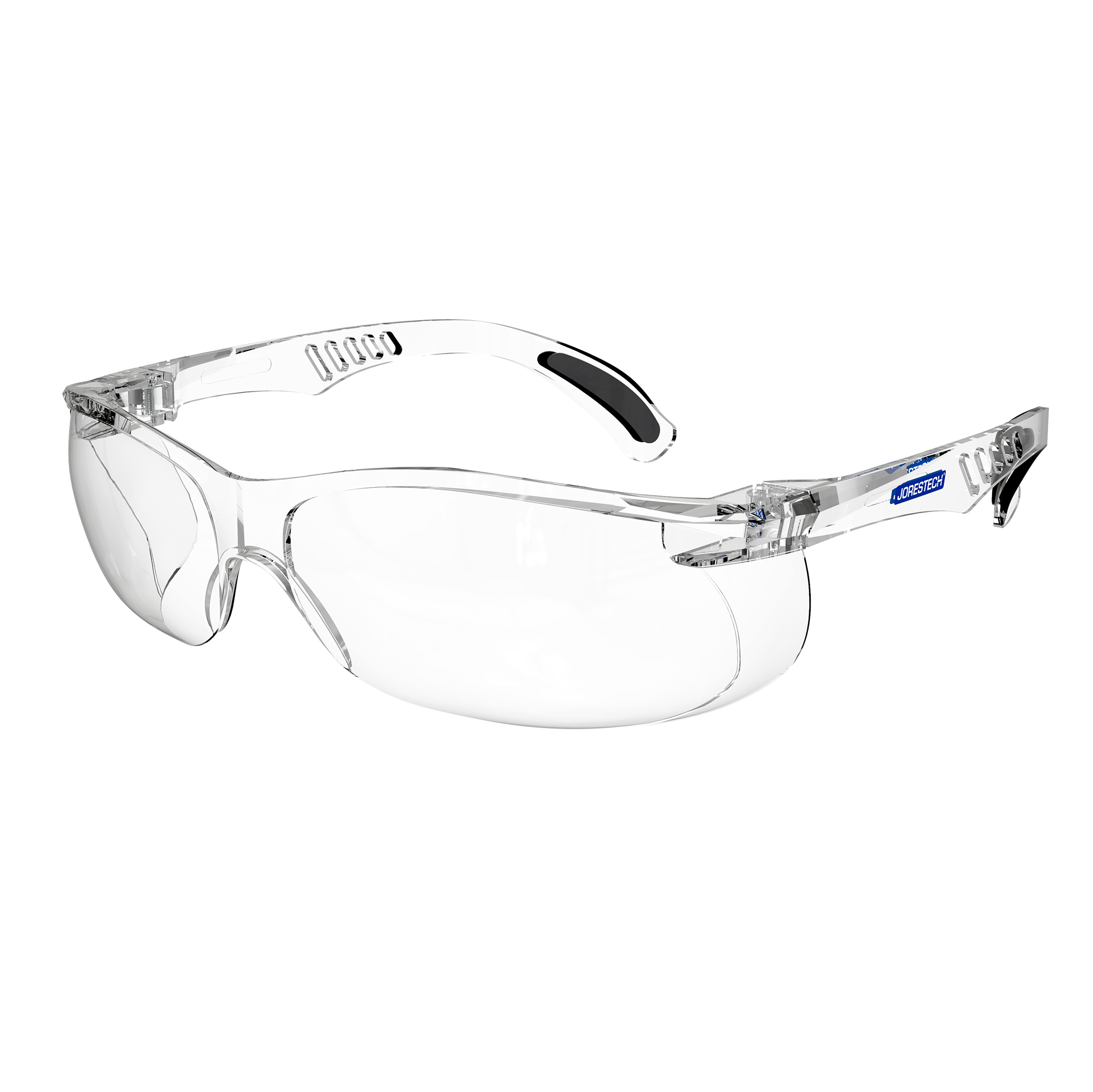 Safe Handler Green, Crystal Clear Lens Color Temple Safety glasses  (36-Pairs) BLSH-ESCR-CLLCT-SG8GR-36 - The Home Depot