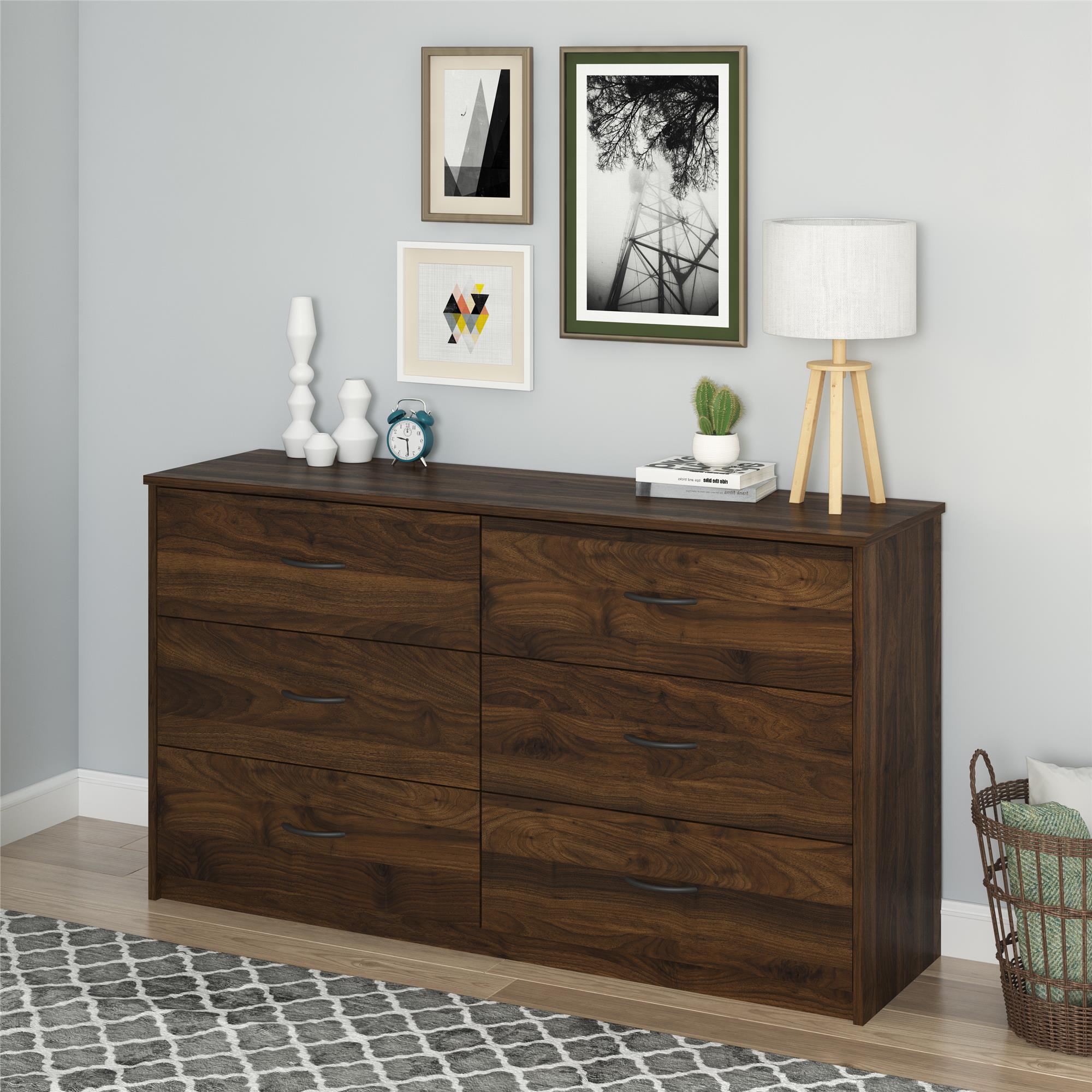 Emery 6 Drawer Dresser Ameriwood