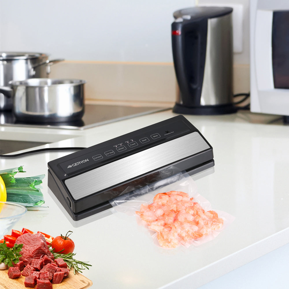 Geryon E2900-M-BK Vacuum Sealer Machine - Black 696598830749