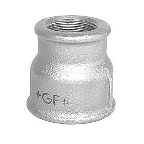 Georg Fischer formrmuffe galvaniseret 2 - 1.1/2'' muffe-muffe