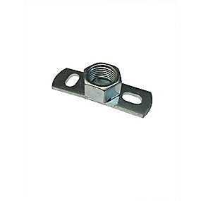 Walraven grundflange 1/2'' Elforz. 80x25mm med påsvejset muffe. 50 stk. Pakke