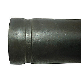 sort sv. rør DN125. 139,7x3,4mm P235TR1/EN 10217-1 /ASTM A 53/795 Rillede ender, FM godk.