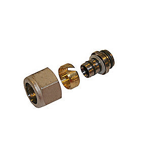 Altech alupex omløbersæt 1/2''x 16 mm. 16-12mm fordelerrør. TEA belagt