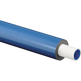 Uponor Uni Pipe PLUS rør 20 x 2,25 mm, isoleret. Rulle a 75 mtr. Blå