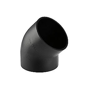 GEBERIT PE-HD afløbsbøjning 45° 56mm