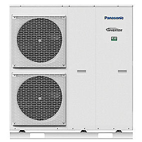 Panasonic MXC09J3E8 varmepumpe 9 kW. Model T-CAP. Luft/vand monoblock. Udedel.