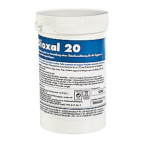 BWT Dioxal 20 desinfektionspulver til Aqa basic og life blødgøringsanlæg