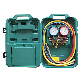 Refco M4-3-DELUXE-DS-R448A Analog manifold 4-vejs, R448A, R449A, R452A