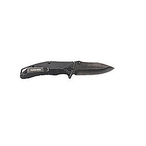 Swiss Tech foldekniv sort