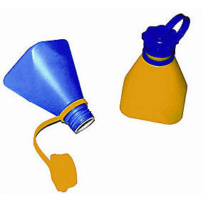 MASC Loddevandsflaske Gul (loddevand). Med udløbsstop