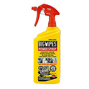 Big wipes power spray Anti-bakteriel rensevæske - 1 liter med praktisk forstøver