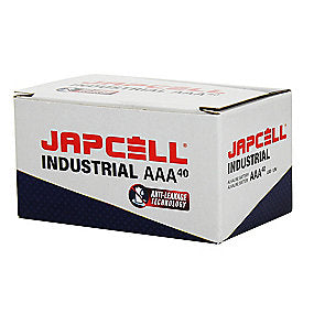 Japcell batteri 1,5V AAA industrial - pakke a 40stk