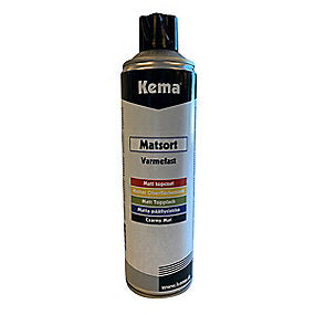 Kema Klar lak Spraymaling Matsort - 500 ml