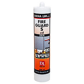 Fire Guard S 564 Grå Brandsilicone til brandsikring af fuger - 300 ml