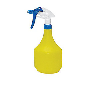 Super sprayer Maxi 1 L, ass. gul/hvid beholder, ass. rød/hvid & blå/hvid spray hoved. KA1005