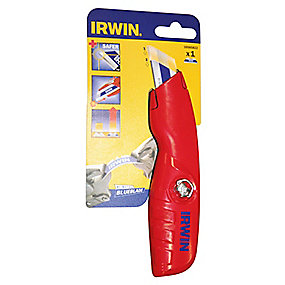 Irwin Sikkerhedskniv m/autoindtræk m/magasin til 5 blade