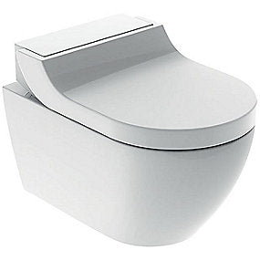 Geberit Aquaclean Tuma væghængt douchetoilet. Comfort-White Alpine