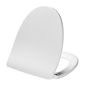 Pressalit Sign toiletsæde med soft close og lift-off. Anti-bakteriel overflade, Hvid Polygiene