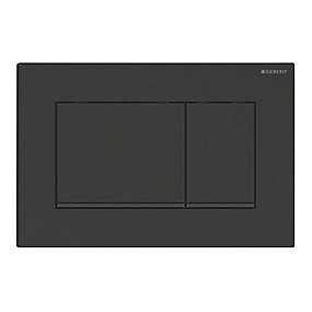 Geberit SIGMA30 betjeningsplade 246x164x12mm sort