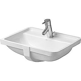 Duravit Starck 3 håndvask, 490x365 mm, underlimning