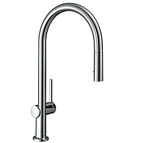 hansgrohe Talis M54 køkkenarmatur 210 2jet, med udtræk, krom. C-tud