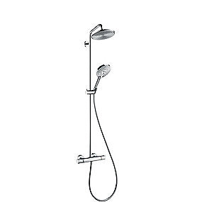 hansgrohe Raindance Select S 240 1jet showerpipe EcoSmart. Krom