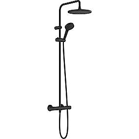 HG Vernis Blend Showerpipe 240 1jet med termostat, mat sort
