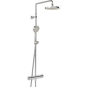 Oras Rain shower Termostatisk brusersystem Ø200mm hovedbruser