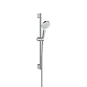 hansgrohe Crometta Vario brusersæt 65cm hvid/krom - erstatter 737707204+737710104