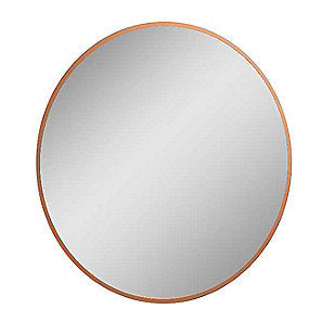 Luxor spejl Ø60cm LED. 230 V, Nettilslutning. Rose Gold