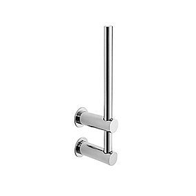 QTOO d line Uno toiletrulleholder extra - poleret