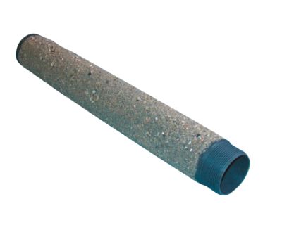 Isiflo PVC bøsningsrør 2.1/2'' x 40/1000 mm. Med sandlag