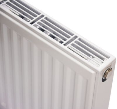 Altech Radiator C4 11 - 600 x 1000 mm. RAL 9016. Hvid