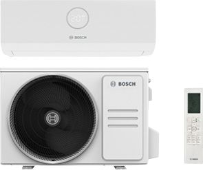 Bosch Climate 3000i varmepumpe 3,5 kW. Luft/luft Inde- & udedel