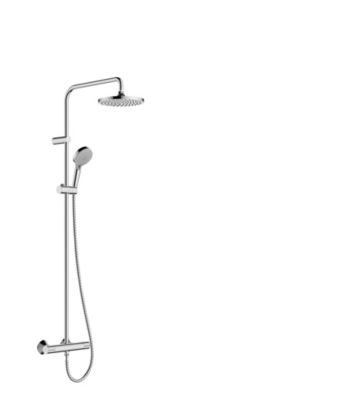 hansgrohe Vernis Blend showerpipe med termostatarmatur ø200mm hovedbruser, krom