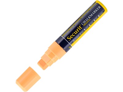 Securit® Liquid chalkmarker orange - 7-15mm nib