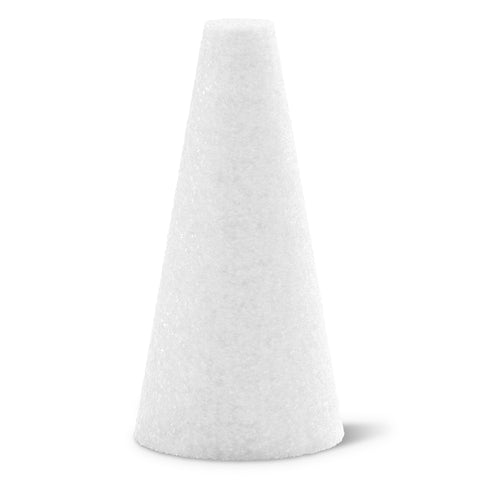 Large Foam Cones for Crafts - Set of 6-12 inches Tall  