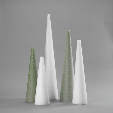 Cone - 8 x 3 - Styrofoam