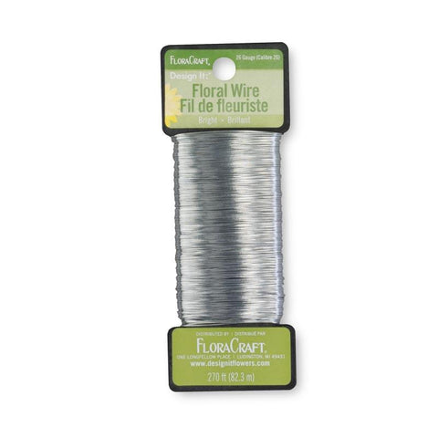 24 Pack: 26 Gauge Green Floral Wire with Cutter by Ashland