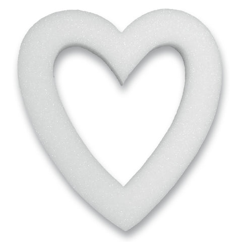 Styrofoam Heart 24in. Solid (Expanded Polystyrene)