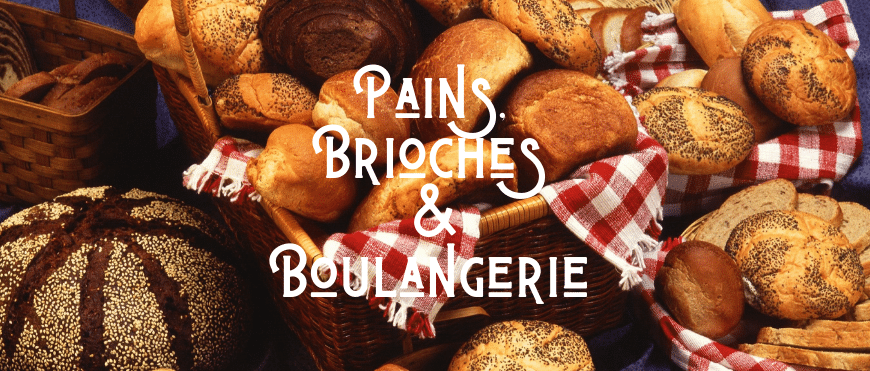 Livres d'occasion sur les pains, les brioches, les viennoiseries