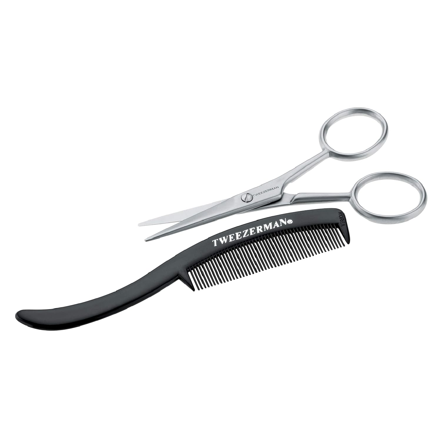 Moustache Scissors and Comb