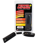 Pepper Defense 4-in-1 Self-Defense Spray - Most Advanced 4-in-1 formula - Black