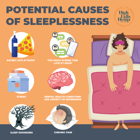 causes of sleeplessness