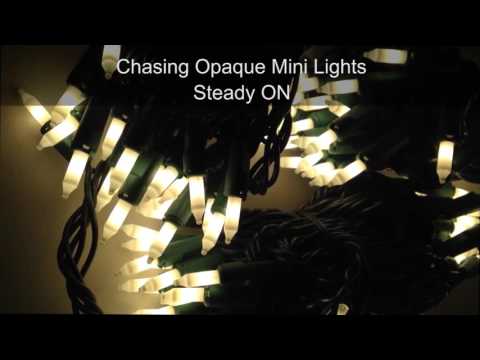 140 Chasing Warn White LED 5mm Multi Function Mini Lights